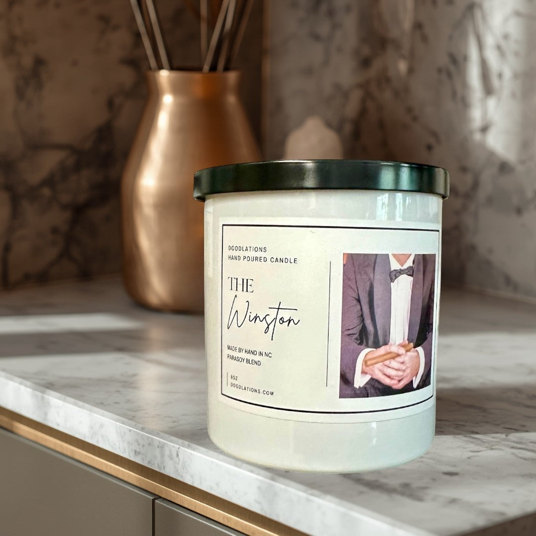 Doodlations Boutique Candle | The Winston