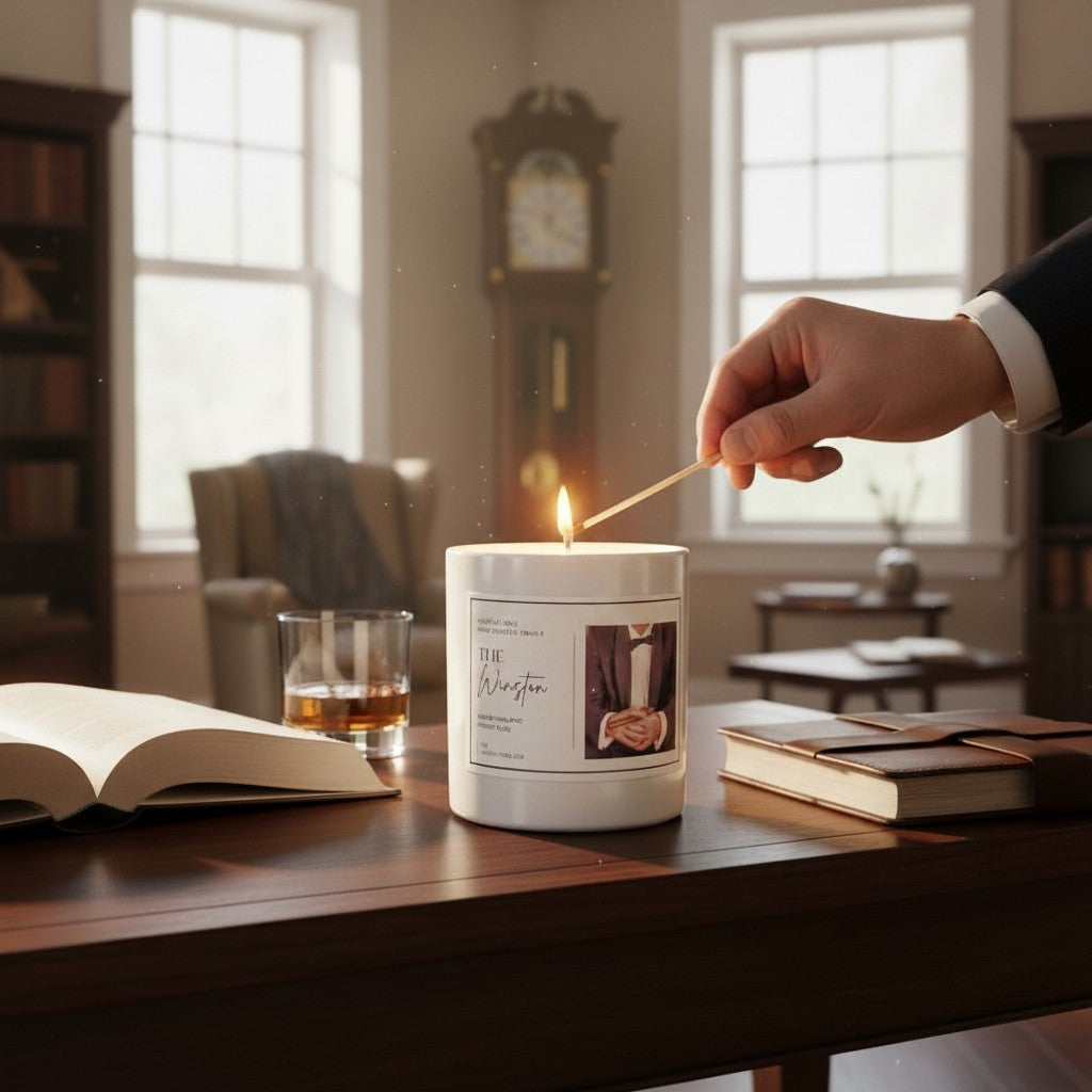Doodlations Boutique Candle | The Winston