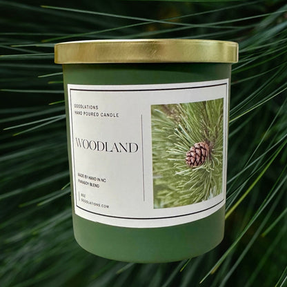 Doodlations Boutique Candle | Woodland