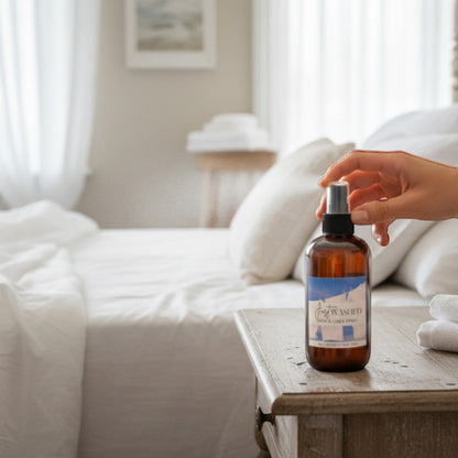 Spray para ropa de cama y habitaciones recién lavadas