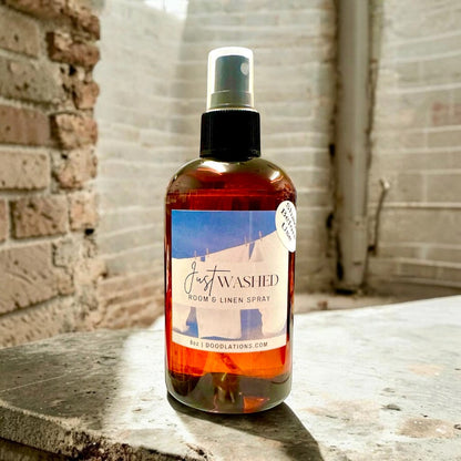 Spray para ropa de cama y habitaciones recién lavadas