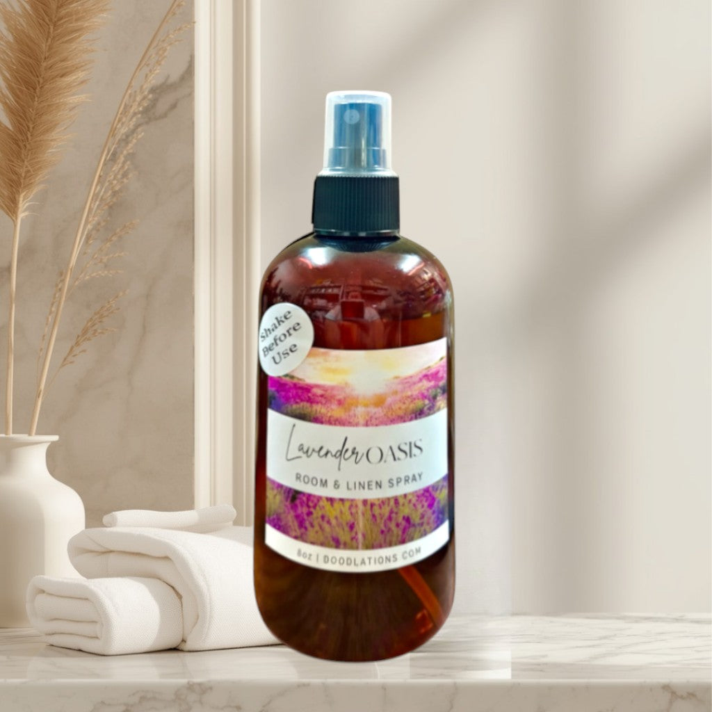 Spray para habitación y ropa de cama Oasis de lavanda