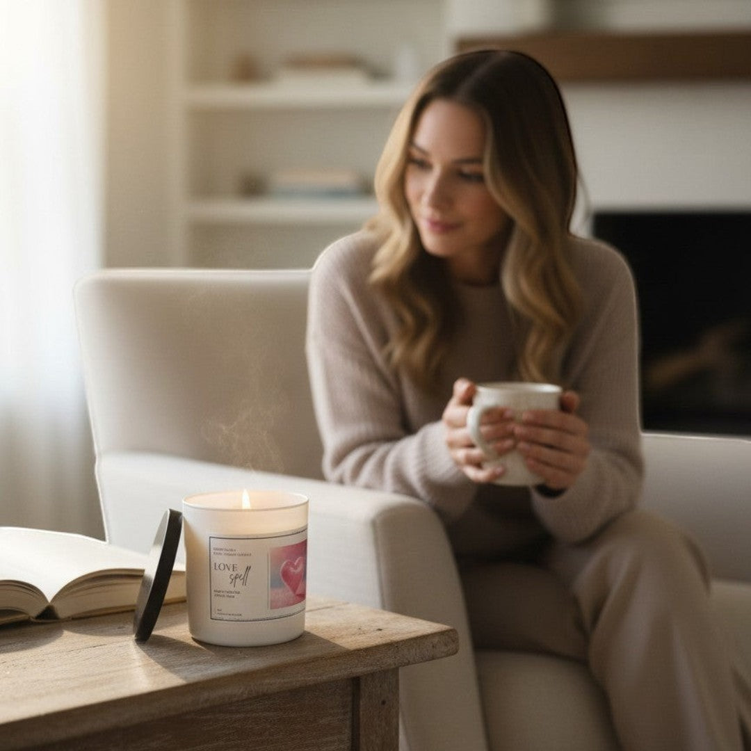 Doodlations Boutique Candle | Love Spell
