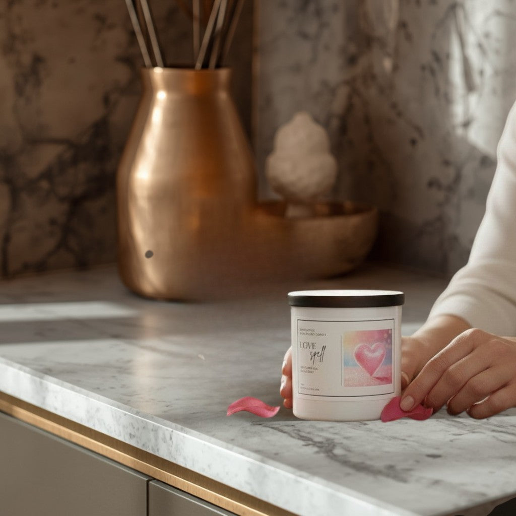 Doodlations Boutique Candle | Love Spell