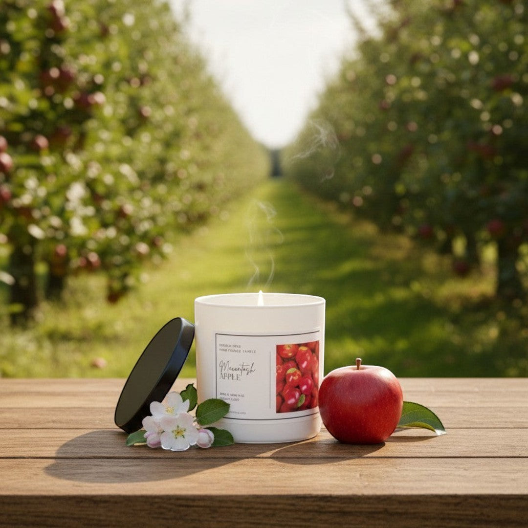 Bougie pomme Macintosh