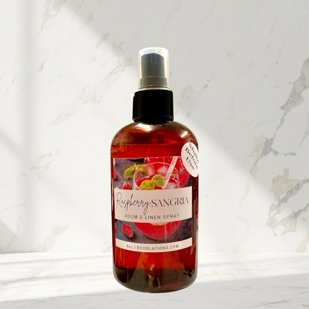 Doodlations Room & Linen Spray | Raspberry Sangria