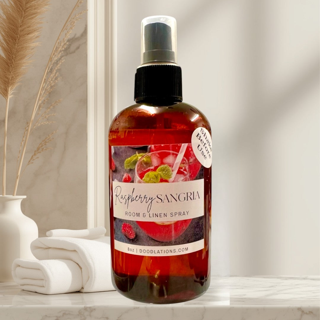 Doodlations Room & Linen Spray | Raspberry Sangria