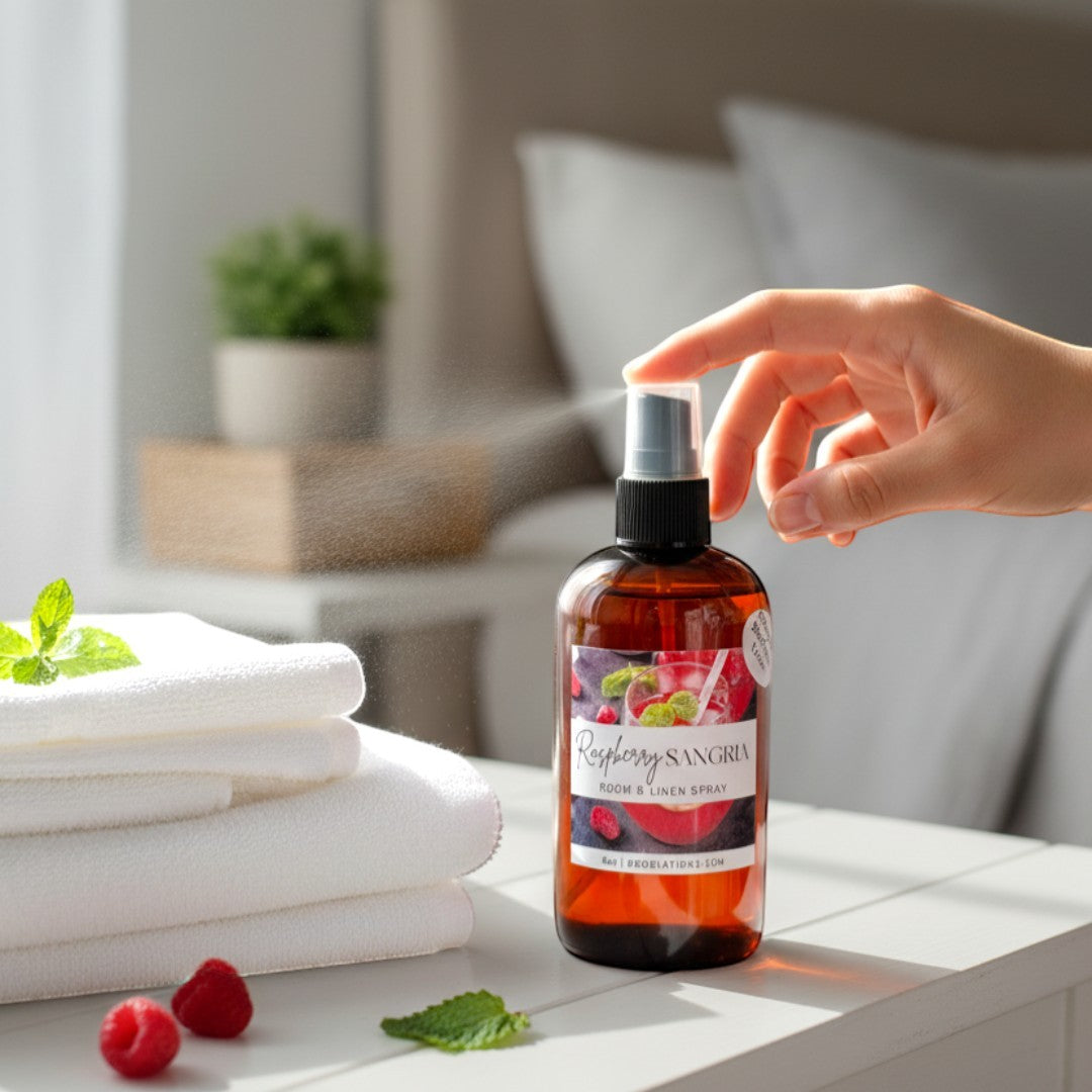 Doodlations Room & Linen Spray | Raspberry Sangria