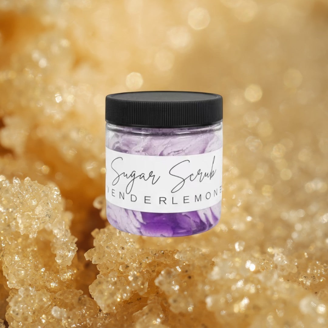Doodlations Sugar Scrub | Lavender & Lemon | 4 oz