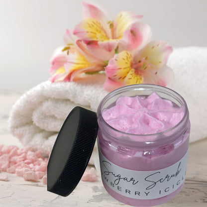 Doodlations Sugar Scrub | Snowberry Icicles | 4 oz