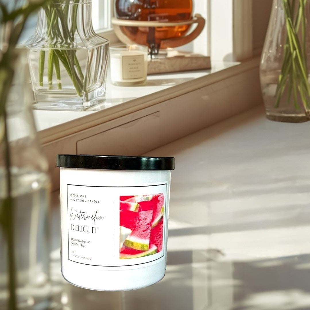 Doodlations Boutique Candle | Watermelon Delight