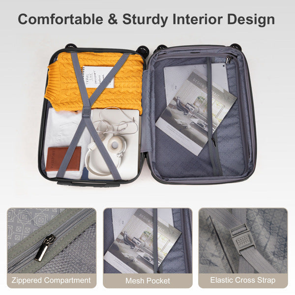 2 Piece Luggage Set, 20