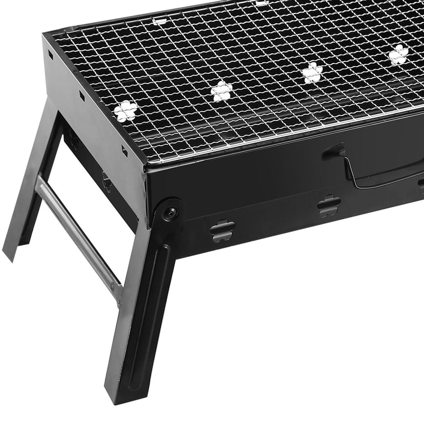 Portable Charcoal BBQ Grill – Lightweight Folding Smoker for Outdoors