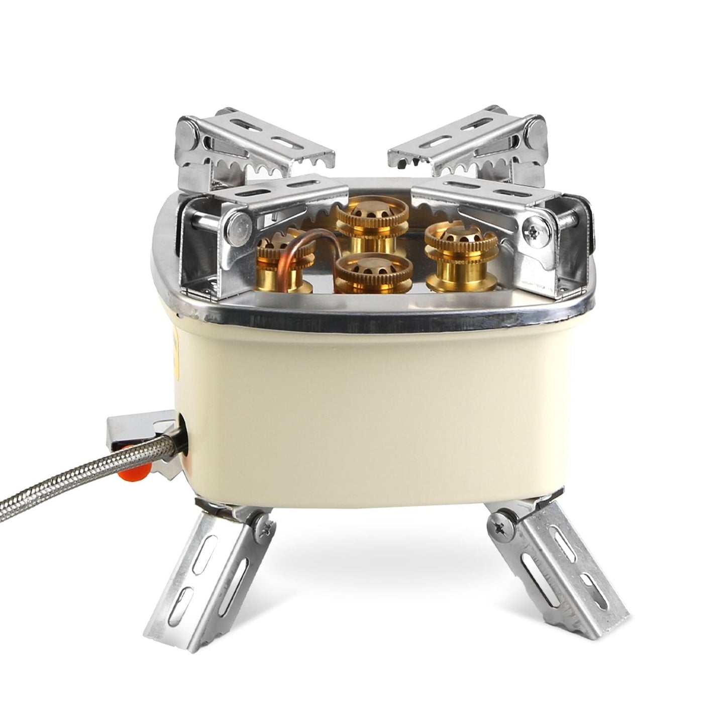 13000W Portable Windproof Camping Stove Five-head Gas Cooking Burner