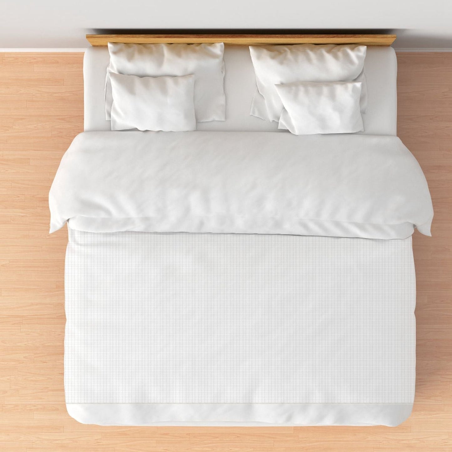 Organic Cotton Grounding Sheet – Queen & King with 15FT Cord for Sleep & Wellness