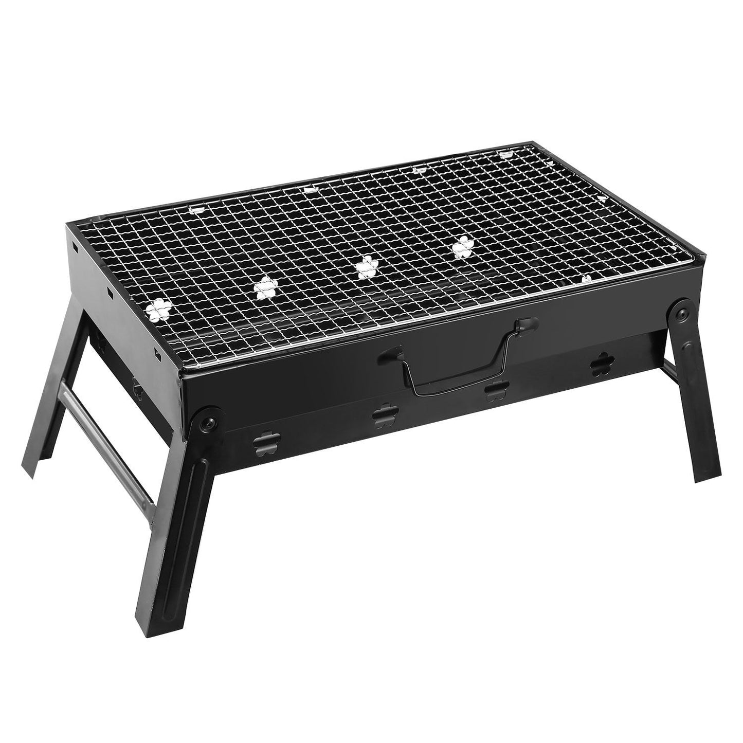 Portable Charcoal BBQ Grill – Lightweight Folding Smoker for Outdoors