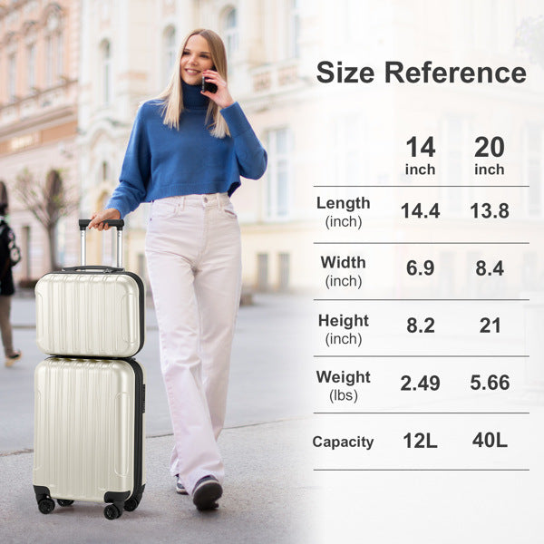 2 Piece Luggage Set, 20