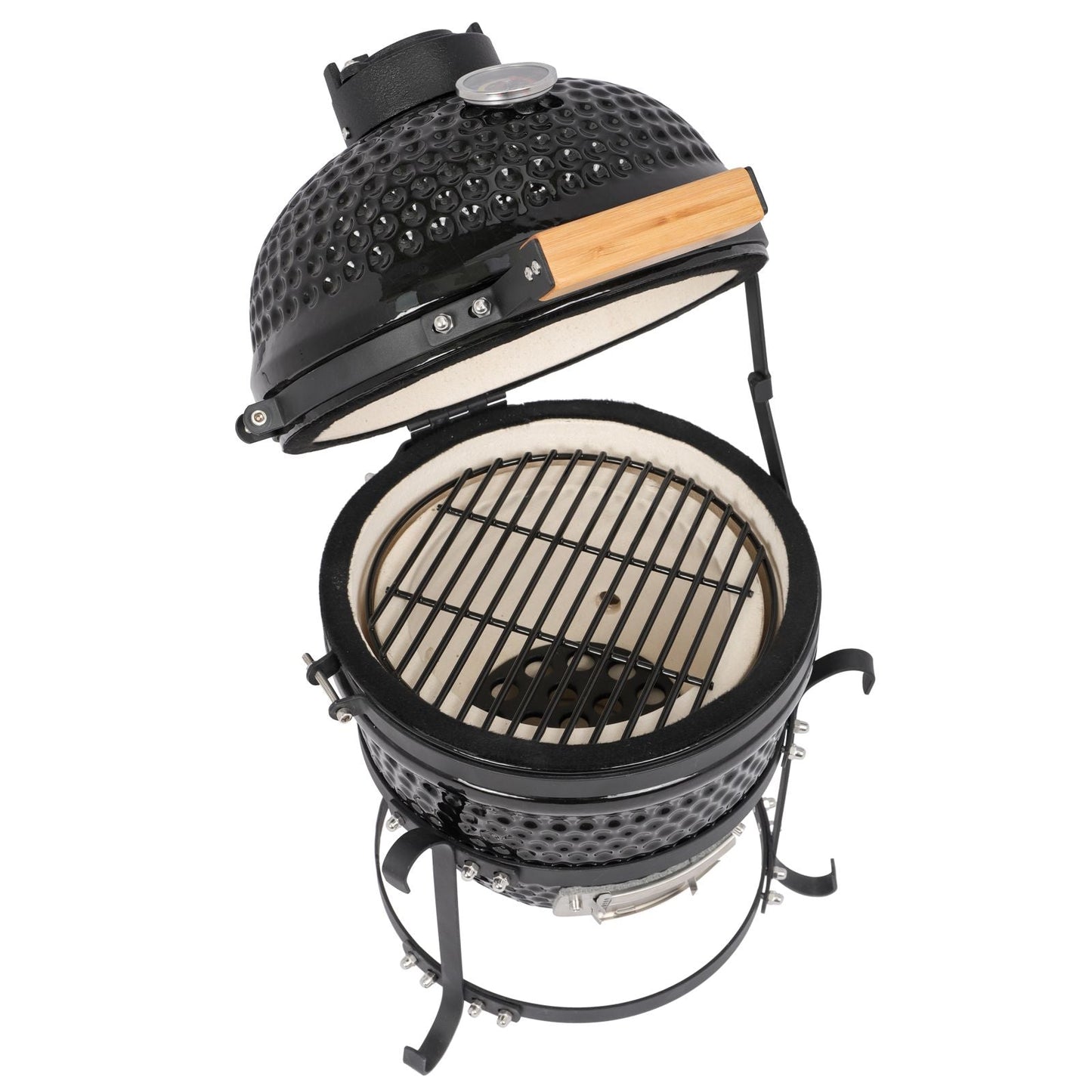 13" Ceramic Charcoal Grill XH – Compact Kamado-Style Outdoor Cooker