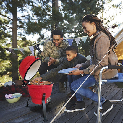 13" Ceramic Charcoal Grill XH – Compact Kamado-Style Outdoor Cooker