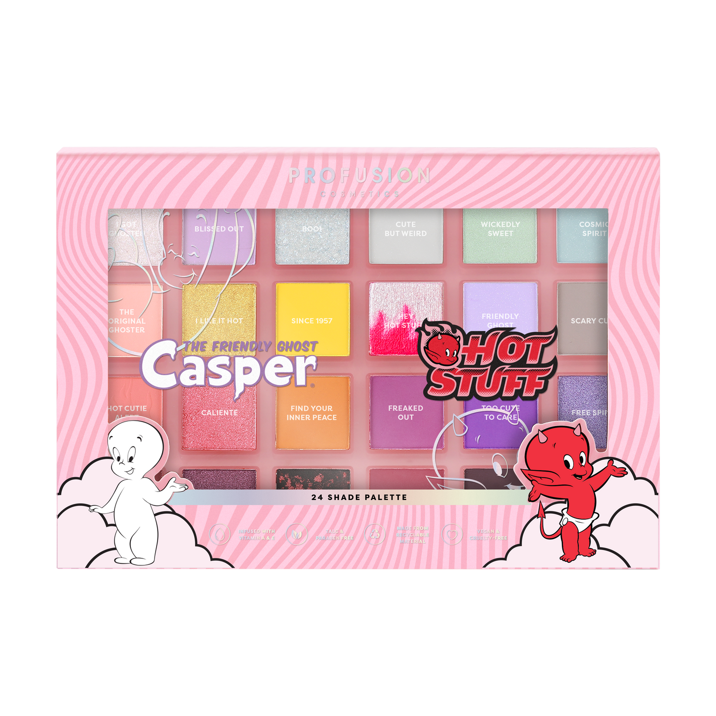 Paleta de 24 tonos Casper &amp; Hot Stuff