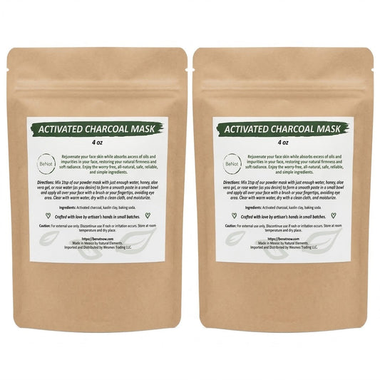 2-pack Activated Charcoal Facial Mask