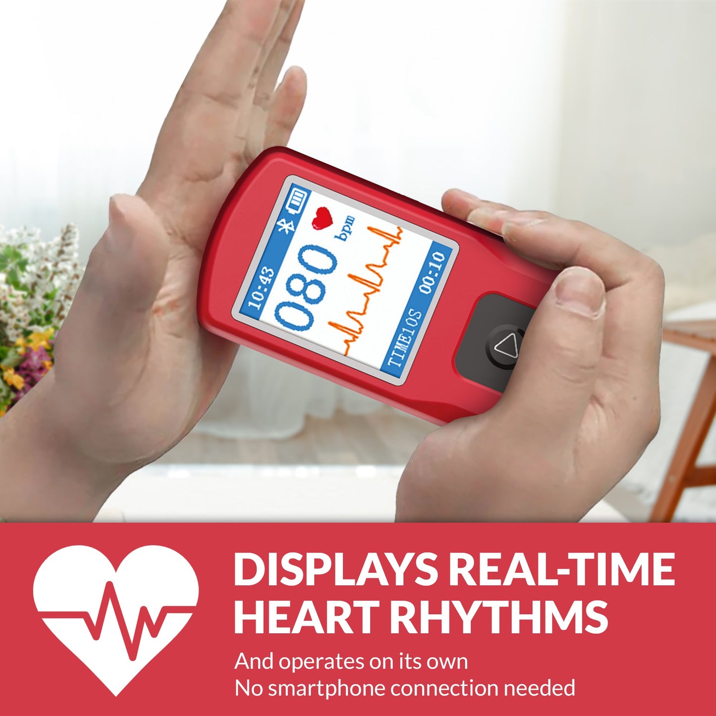 Rechargeable EKG Monitor