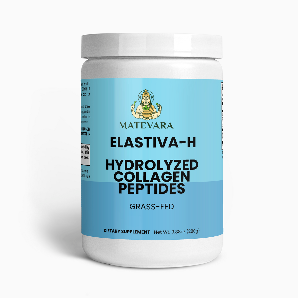 ELASTIVA-H: Grass-Fed Hydrolyzed Collagen Peptides | 280g