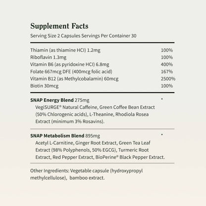 Energy & Metabolism - Buy 2, Get 1 Free