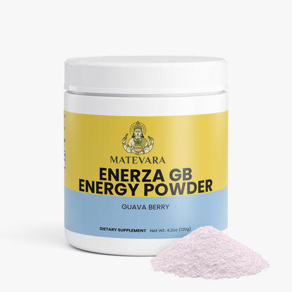 Enerza GB Energy Powder Guava Berry |Sugar-Free Focus Support | 120g