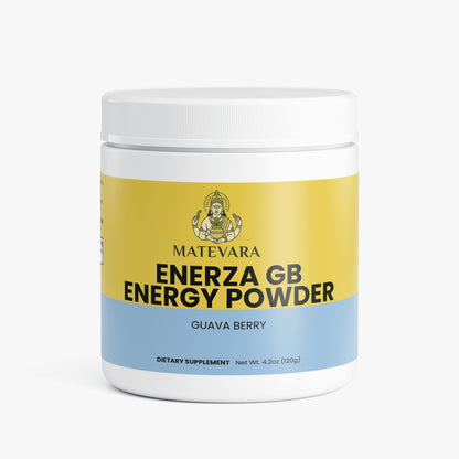 Enerza GB Energy Powder Guava Berry |Sugar-Free Focus Support | 120g