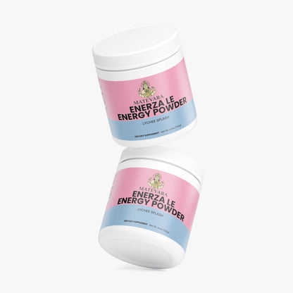Enerza LE Energy Powder Lychee Splash | Sugar-Free Focus Support | 140g