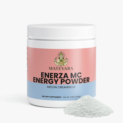 Enerza MC Energy Powder Melon Creamsicle | Sugar-Free Focus Support | 140g