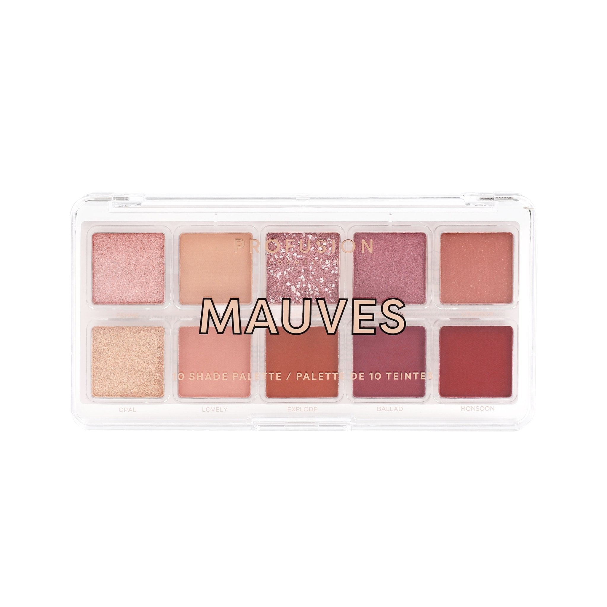 Essentials 10 Shade Palette – Mauves | Daily Health & Beauty