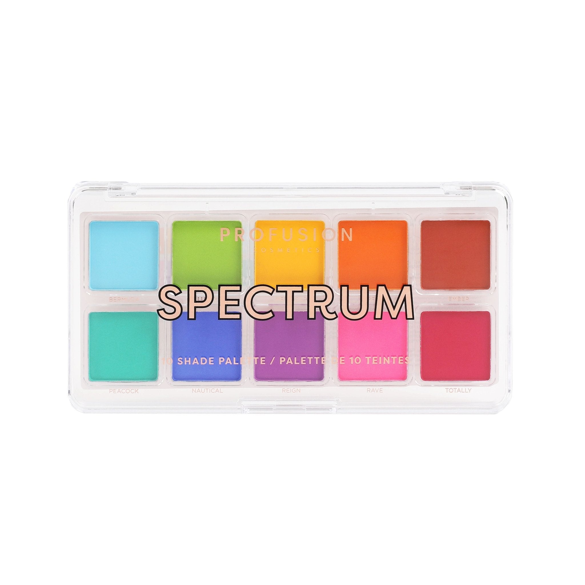 Essentials 10 Shade Palette – Spectrum | Daily Health & Beauty