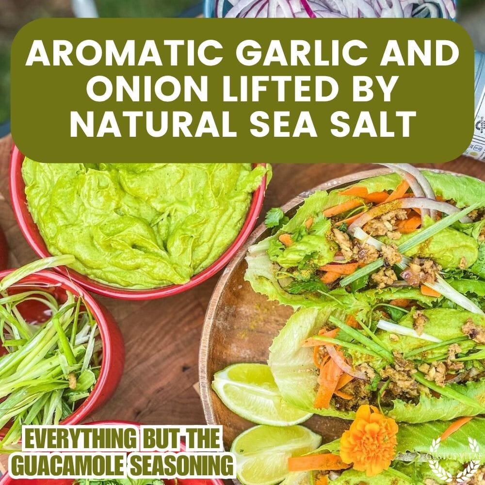 Todo menos el condimento natural para guacamole 