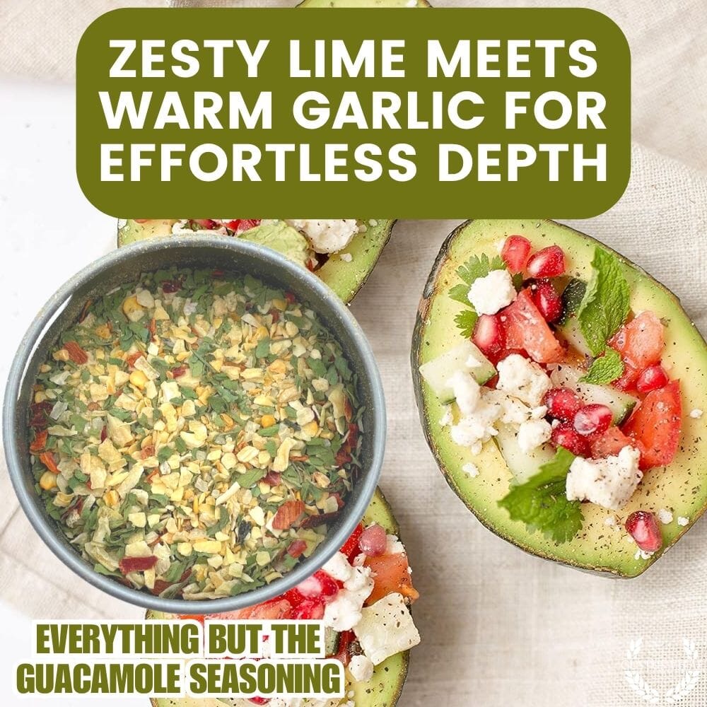 Todo menos el condimento natural para guacamole 