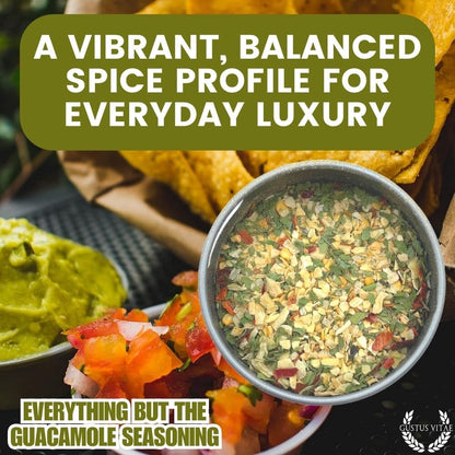 Todo menos el condimento natural para guacamole 