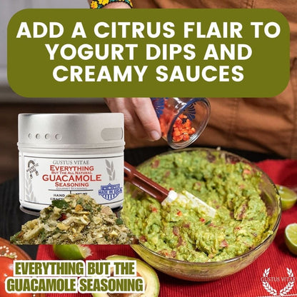 Todo menos el condimento natural para guacamole 