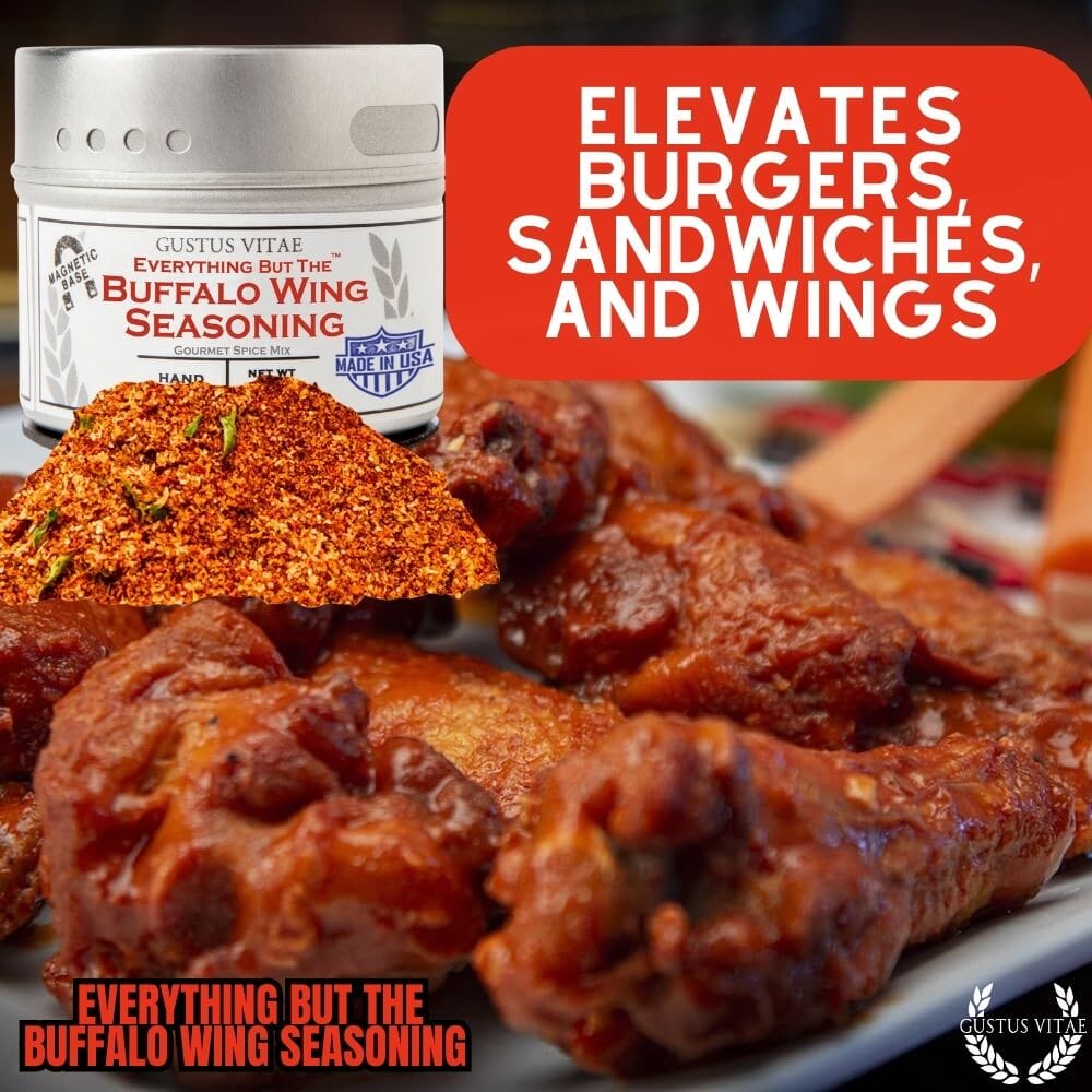 Todo menos el condimento para alitas de búfalo 