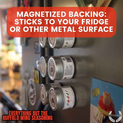 Todo menos el condimento para alitas de búfalo 