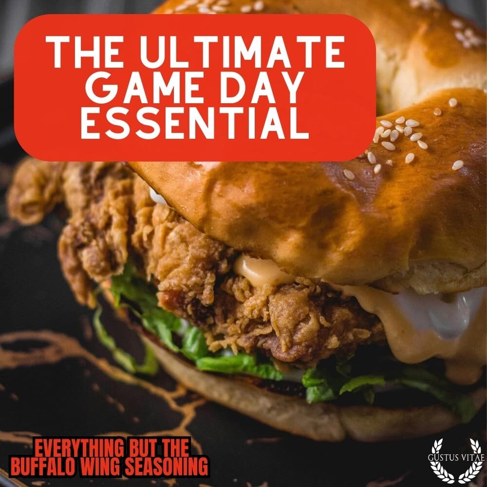 Todo menos el condimento para alitas de búfalo 