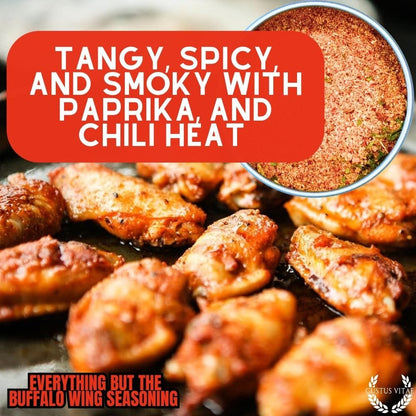 Todo menos el condimento para alitas de búfalo 