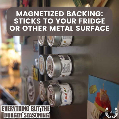 Todo menos el condimento para hamburguesas | Gustus Vitae 