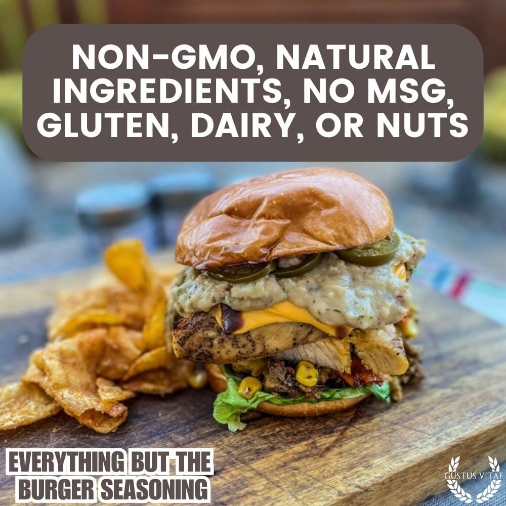Todo menos el condimento para hamburguesas | Gustus Vitae 
