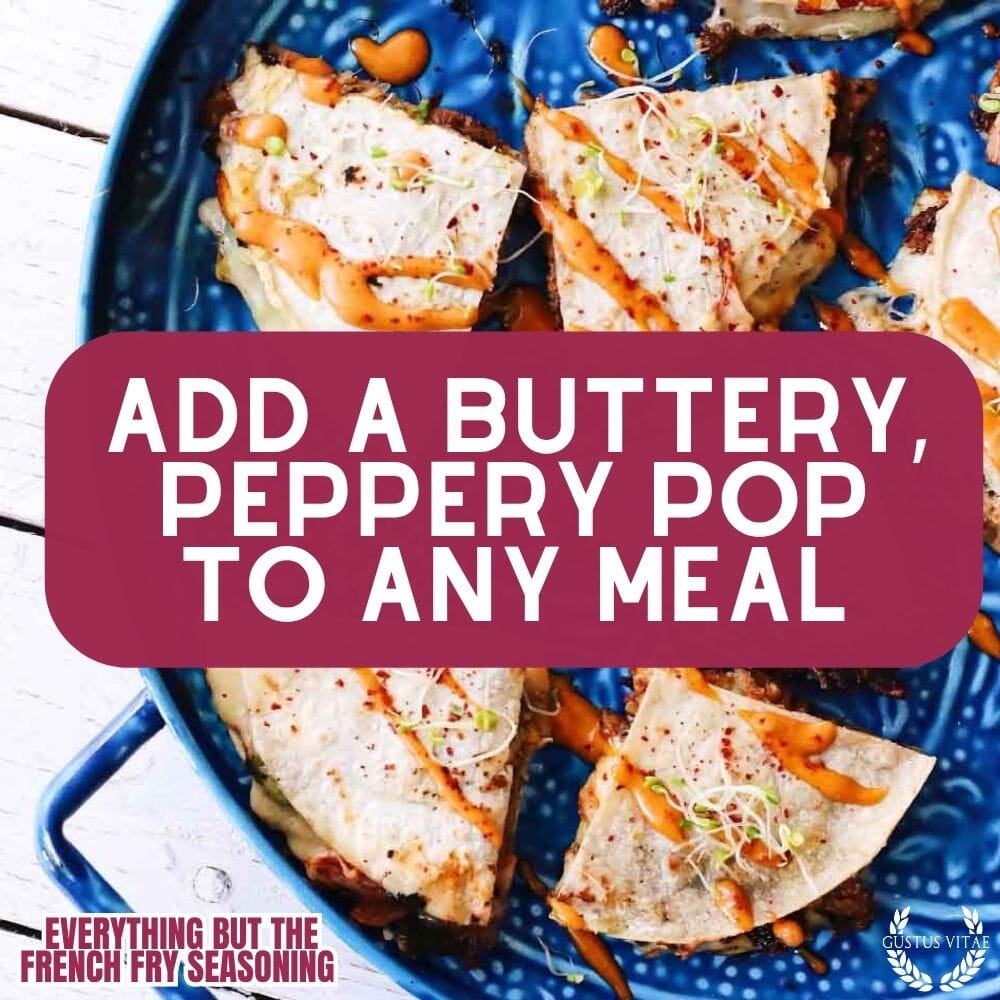 Todo menos el condimento para papas fritas 