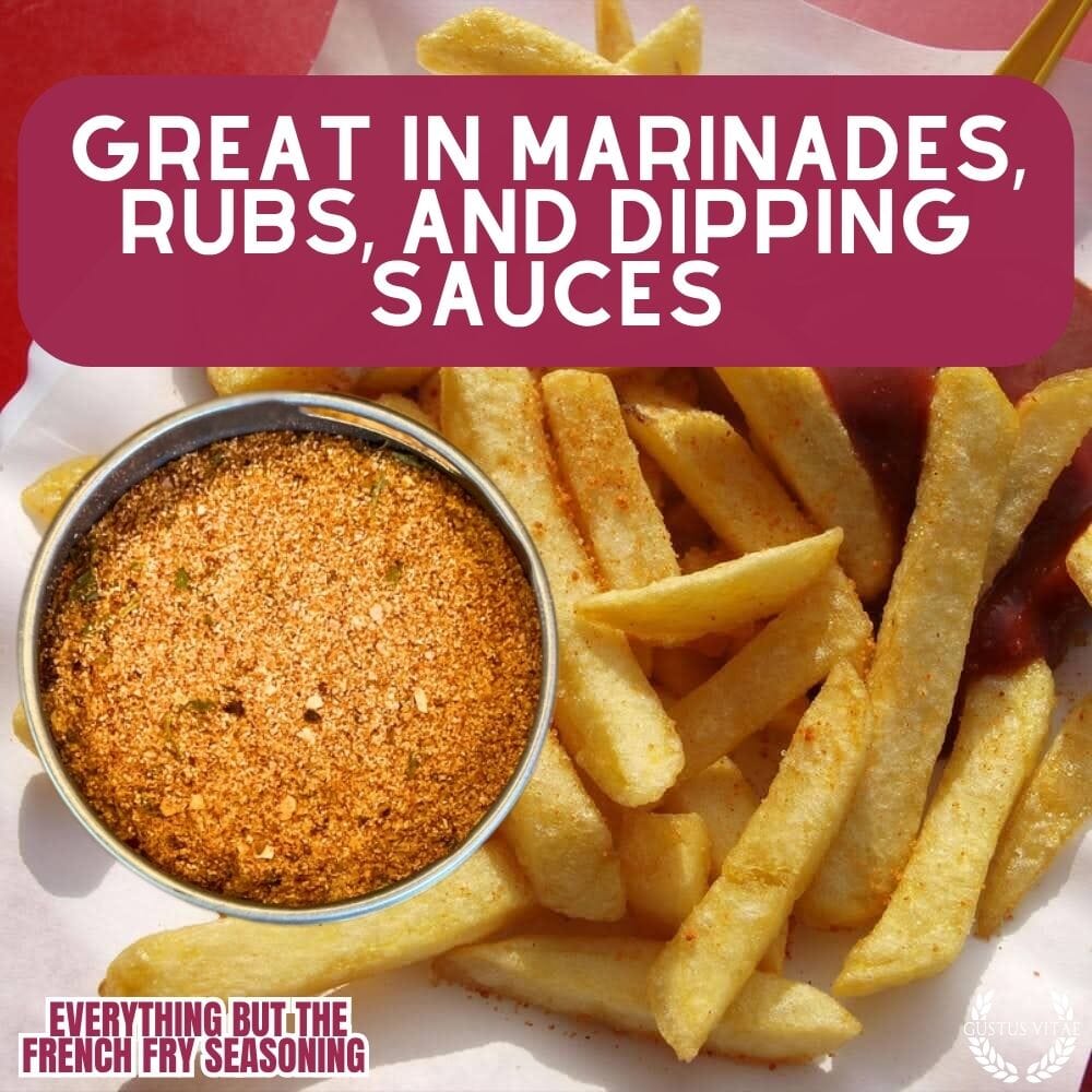 Todo menos el condimento para papas fritas 