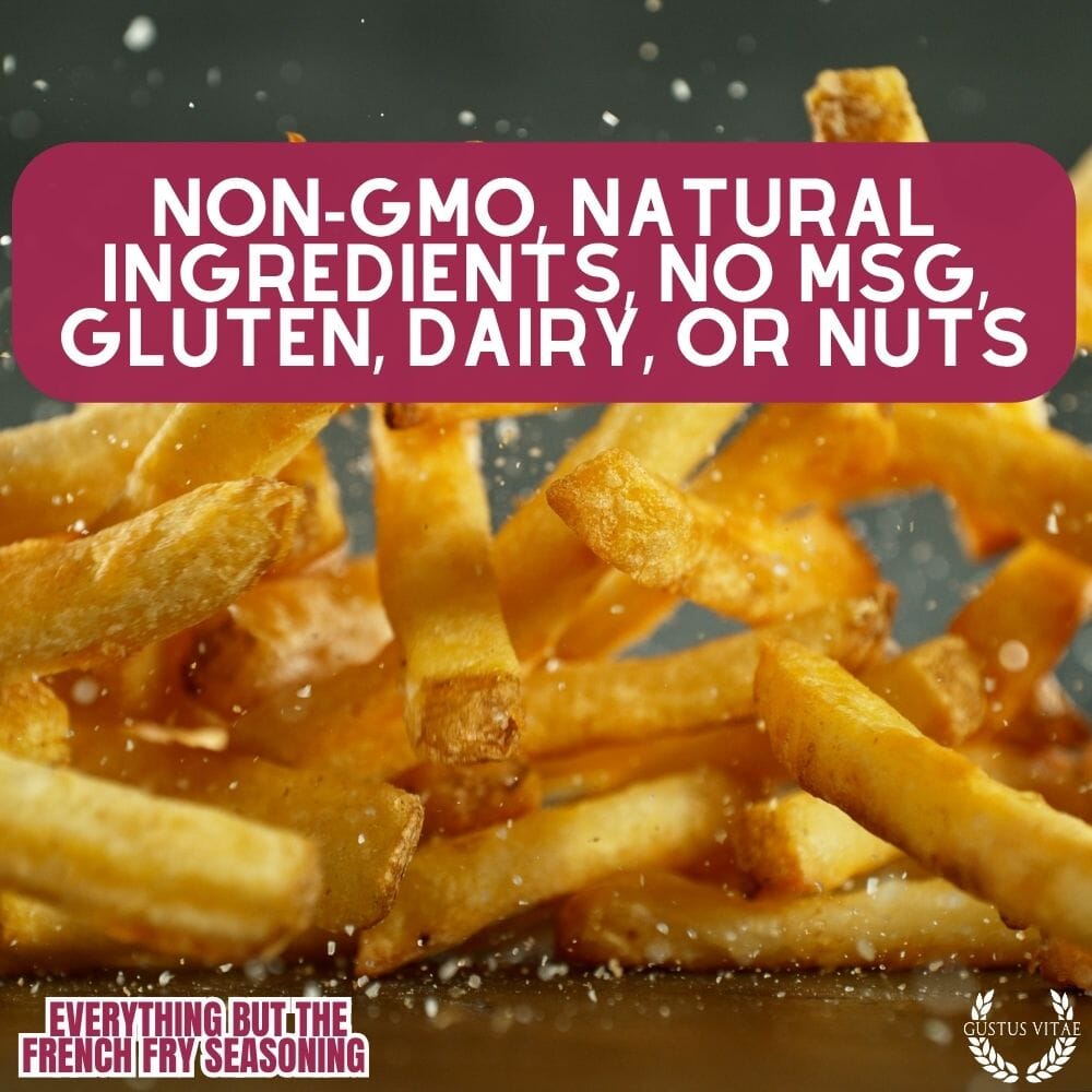 Todo menos el condimento para papas fritas 