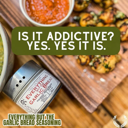 Todo menos el condimento para pan de ajo | Gustus Vitae 