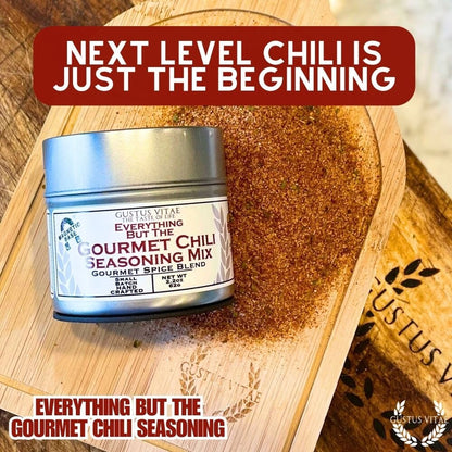 Todo menos el condimento de chile gourmet 