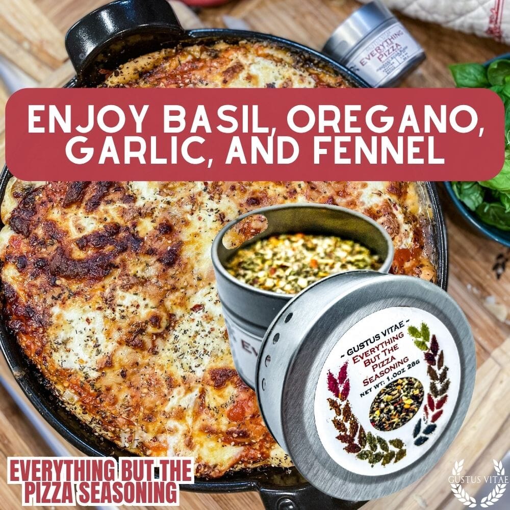 Todo menos el condimento para pizza 